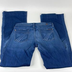 7FAM 7 For All Mankind Dojo Flare jeans size 26